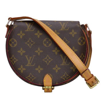 Tambourine Handbag Monogram Canvas
