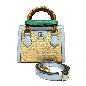 Gucci Beige Bamboo Shoulder Bag