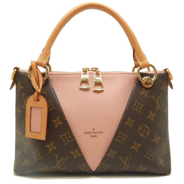 V Tote Monogram Canvas and Leather BB