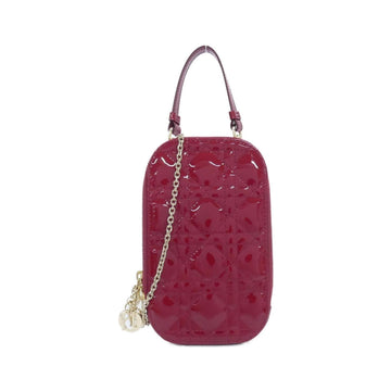 Christian Dior Red Color Leather Phone Wallet ()