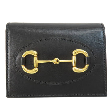 Gucci Black Leather Wallet (Bi-Fold)
