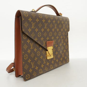 LOUIS VUITTONAuth  Monogram Business Bag Porte De Cuman Bandouliere M53338 Men's