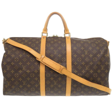 Keepall Bandouliere Bag Monogram Canvas 55