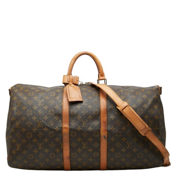 Keepall Bandouliere Bag Monogram Canvas 55