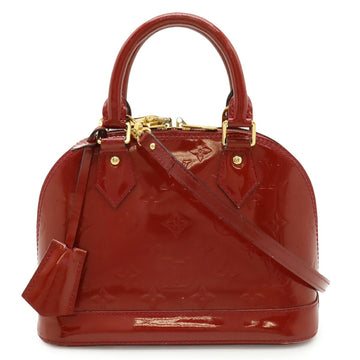 Alma Handbag Monogram Vernis BB