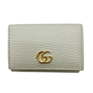 Gucci Gray Leather Wallet (Tri-Fold)