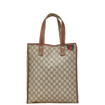 Web Loop Tote GG Coated Canvas Tall