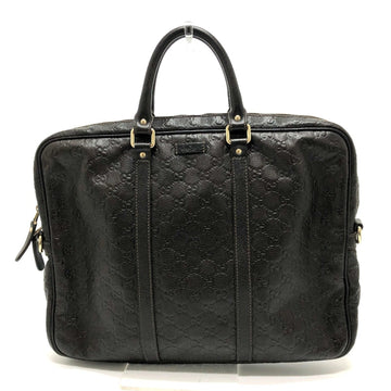 Gucci Brown Leather Briefcase