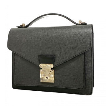 Monceau Handbag Taiga Leather