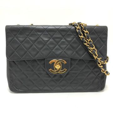 Vintage Classic Single Flap Bag Quilted Leather Maxi