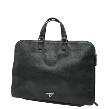 Convertible Travel Briefcase Saffiano Leather