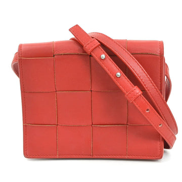 Cassette Crossbody Bag Maxi Intrecciato Leather
