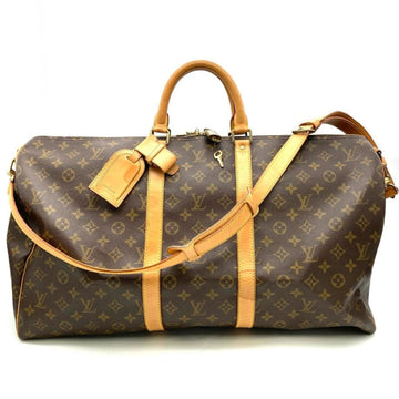 Keepall Bandouliere Bag Monogram Canvas 55