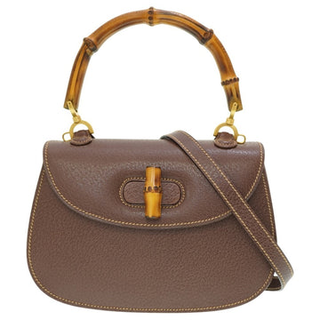 Gucci Brown Leather Handbag