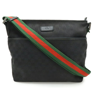 Front Pocket Web Messenger GG Canvas Medium