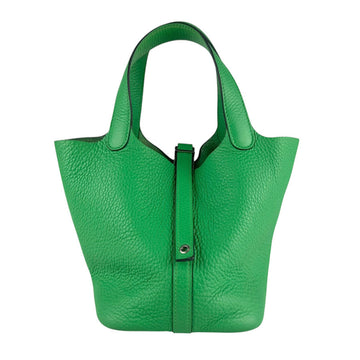 Monochrome Picotin Lock Bag Leather PM