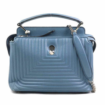 DotCom Click Top Handle Bag Quilted Leather Small