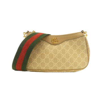 Ophidia Charm Shoulder Bag GG Coated Canvas Small