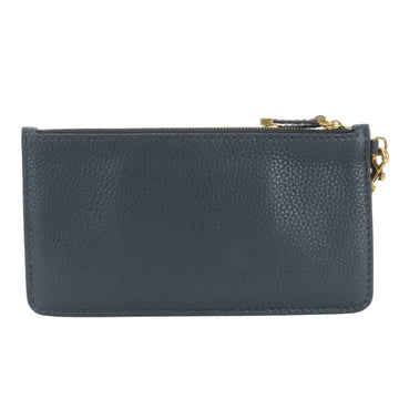 Christian Dior Navy Leather Clutch Bag Pouch ()