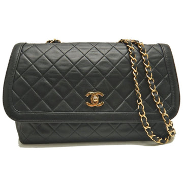 Vintage CC Chain Flap Bag Quilted Lambskin Medium