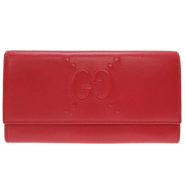 Gucci Red Color Leather Coin Purse/Coin Case