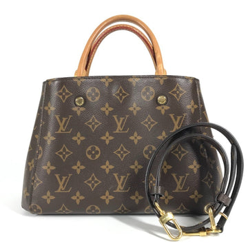 Montaigne Handbag Monogram Canvas BB