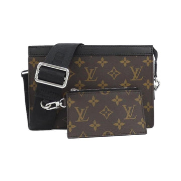 Trio Messenger Bag Macassar Monogram Canvas
