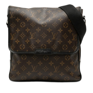 Bass Messenger Bag Macassar Monogram Canvas MM