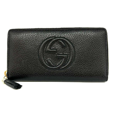 Gucci Black Leather Wallet (Bi-Fold)