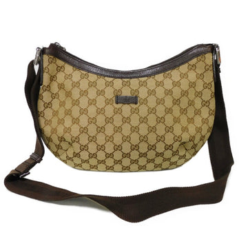Gucci Gg Canvas Beige Gg Canvas Leather Messenger New 1:1 Bags Shoulder New 1:1 Bags