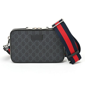 Gucci Black Gg Supreme Shoulder Bag