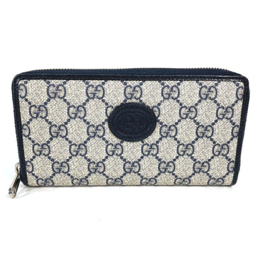 Gucci Navy Other Long Wallet (Bi-Fold)