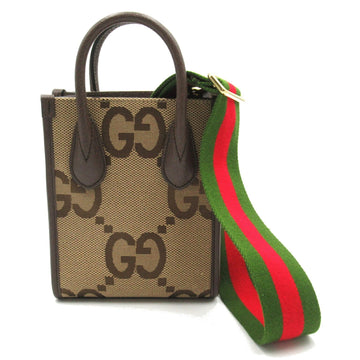 Gucci Brown Gg Canvas Shoulder Bag Tote Bag