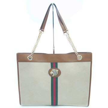 Gucci Beige Canvas Tote Bag