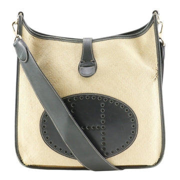 Evelyne Bag Gen I Toile and Leather PM