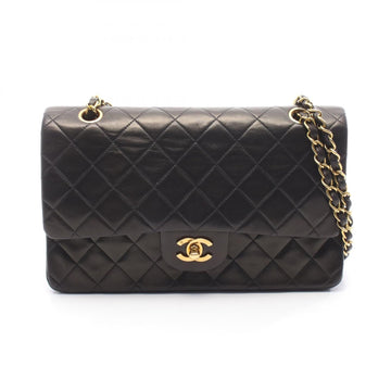 Vintage Classic Double Flap Bag Quilted Lambskin Medium