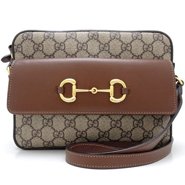 Gucci Beige Brown Gg Supreme Leather Shoulder New 1:1 Bags