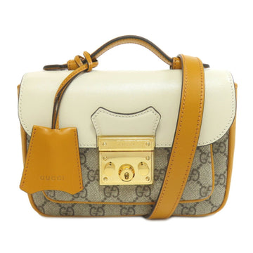 Gucci Brown Yellow Pvc Leather HandNew 1:1 Bags