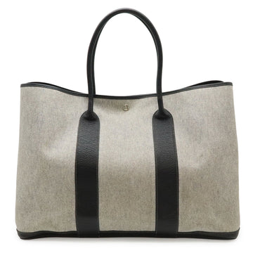 Garden Party Tote Toile and Leather 49