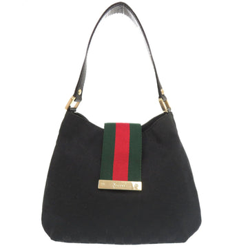New Ladies Web Hobo GG Canvas Medium