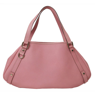 Gucci Pink Leather Handbag Shoulder Bag Tote Bag