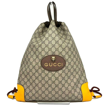 Gucci Beige Gg Supreme Backpack