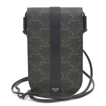 Wallet on Strap Triomphe Coated Canvas