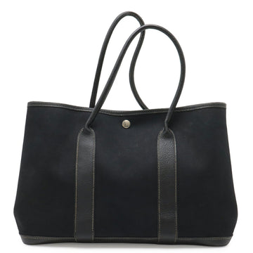 Garden Party Tote Toile and Leather 36