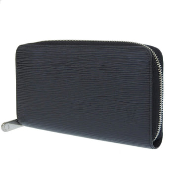 LOUIS VUITTON Zippy Wallet Long M61857 Epi Leather Noir Black MI1137 Unisex