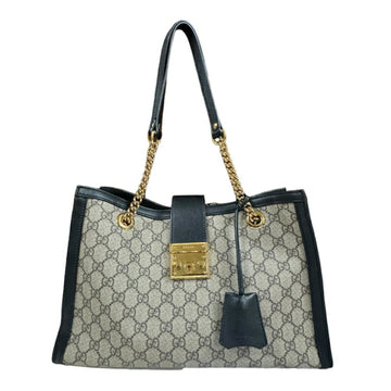 Gucci Daily Black Brown Gg Supreme Shoulder Bag