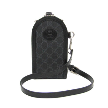 Interlocking G Patch Top Handle Crossbody Bag GG Coated Canvas Mini