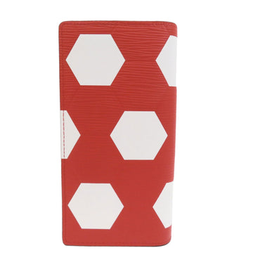 LOUIS VUITTON M63230 Portefeuille Brazza FIFA 2018 World Cup Limited Long Wallet Epi Leather Men's