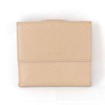 Gucci Beige Leather Wallet (Bi-Fold)