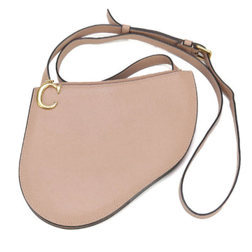 Christian Dior Pink Leather Shoulder Bag ()